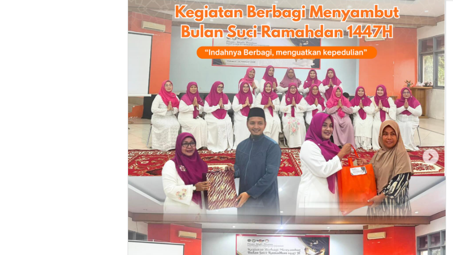 Dharma Wanita Poltekbang Makassar Sambut Ramadhan dengan Aksi Kepedulian Nyata